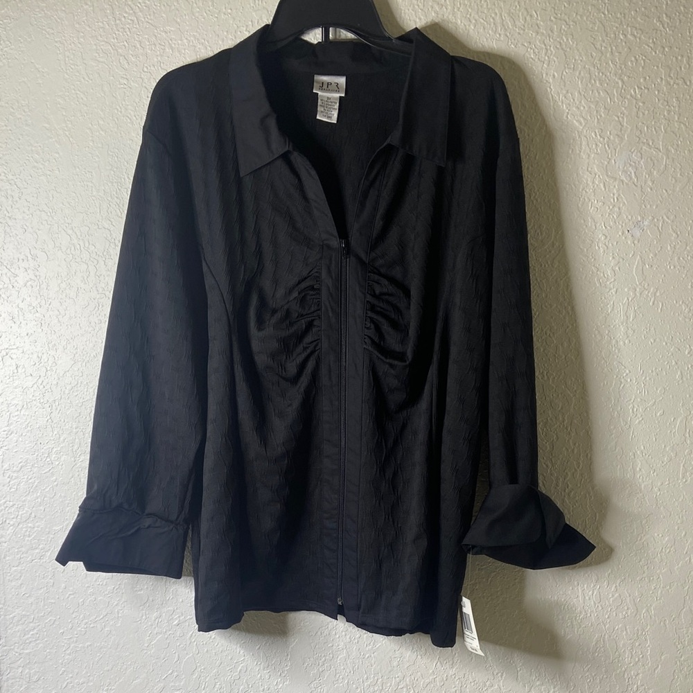 Elegant Black Button Down Shirt